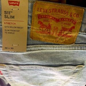 Levi’s 36x30 slim fit New with tags